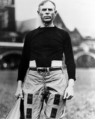 John Heisman when he was the coach at Georgia Tech. He coached the team from 1904 to 1919.